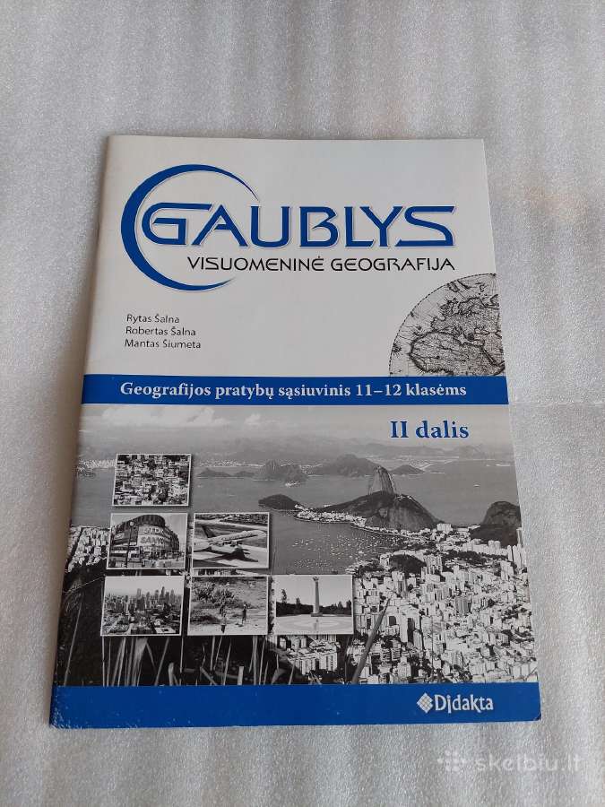 Geografijos pratybų sąsiuvinis 11-12 klasėms