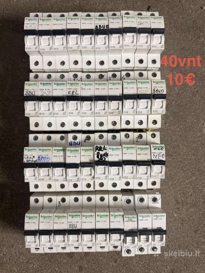 Automatukai, virsitampiai, nuotekiu reles ir kt. - nuotraukos Nr. 12