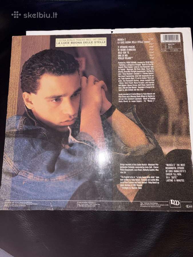 Eros Ramazzotti Musica e - nuotraukos Nr. 2
