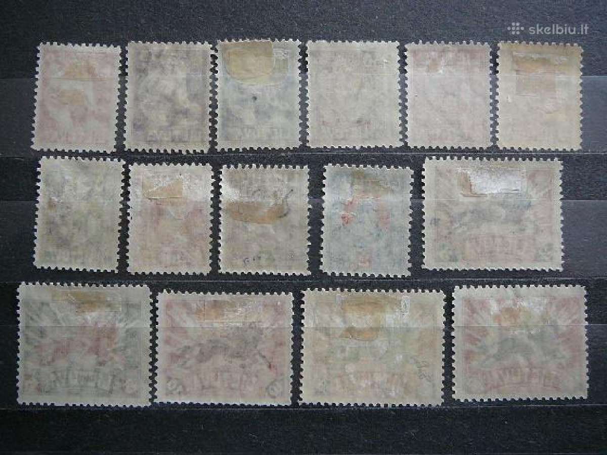 Lietuva 1921 Standartai svarus lit87/01sp - nuotraukos Nr. 2