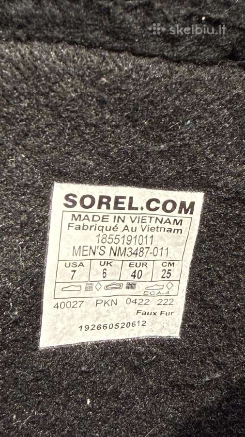 Sorel sniego batai - nuotraukos Nr. 9