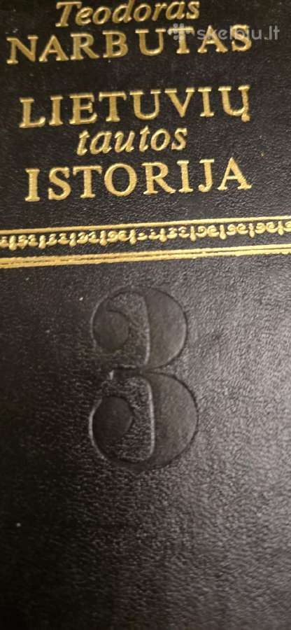 Teodoras Narbutas "Lietuvių tautos istorija" 3 kn. - nuotraukos Nr. 2