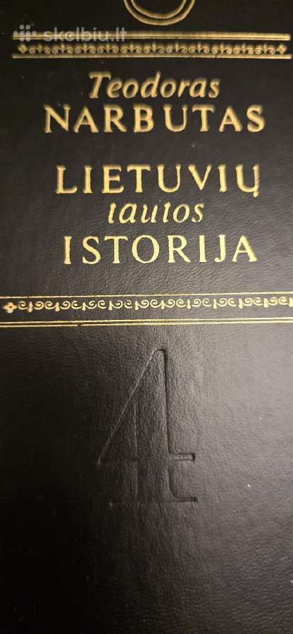 Teodoras Narbutas "Lietuvių tautos istorija" 3 kn. - nuotraukos Nr. 3