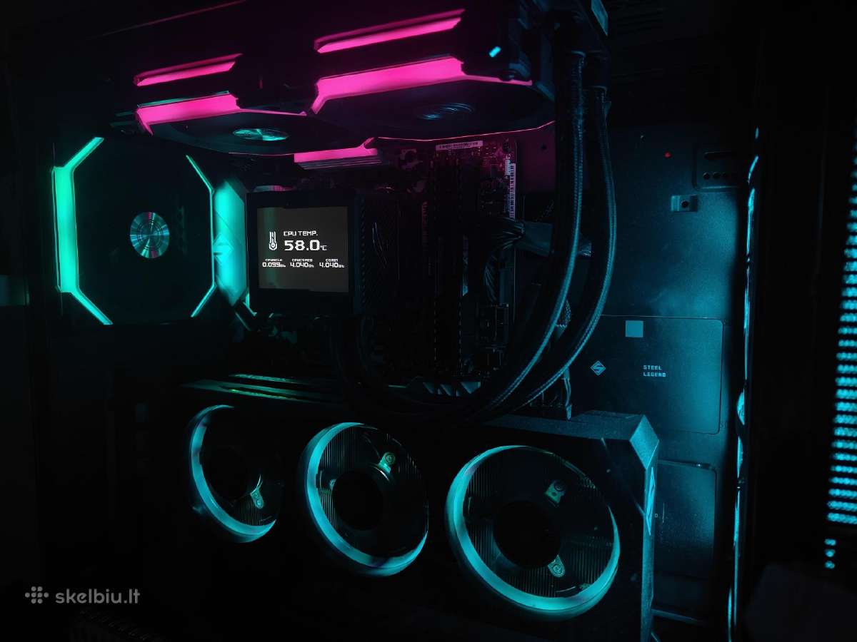 Ryzen 5700x3d ddr4 16gb rx6700xt - nuotraukos Nr. 2