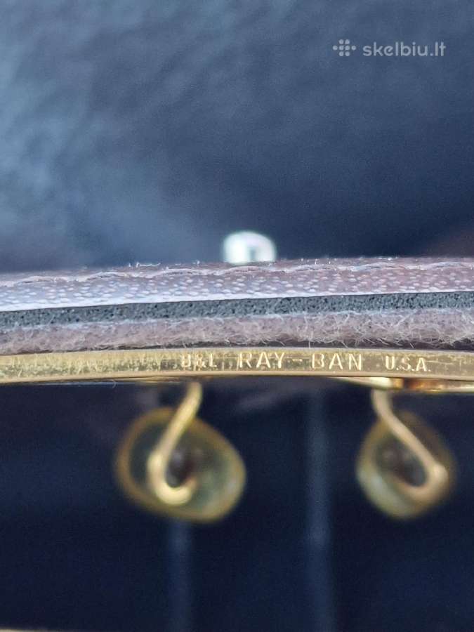Vintage Ray-ban Aviator B&l 62mm su dėklu - nuotraukos Nr. 14