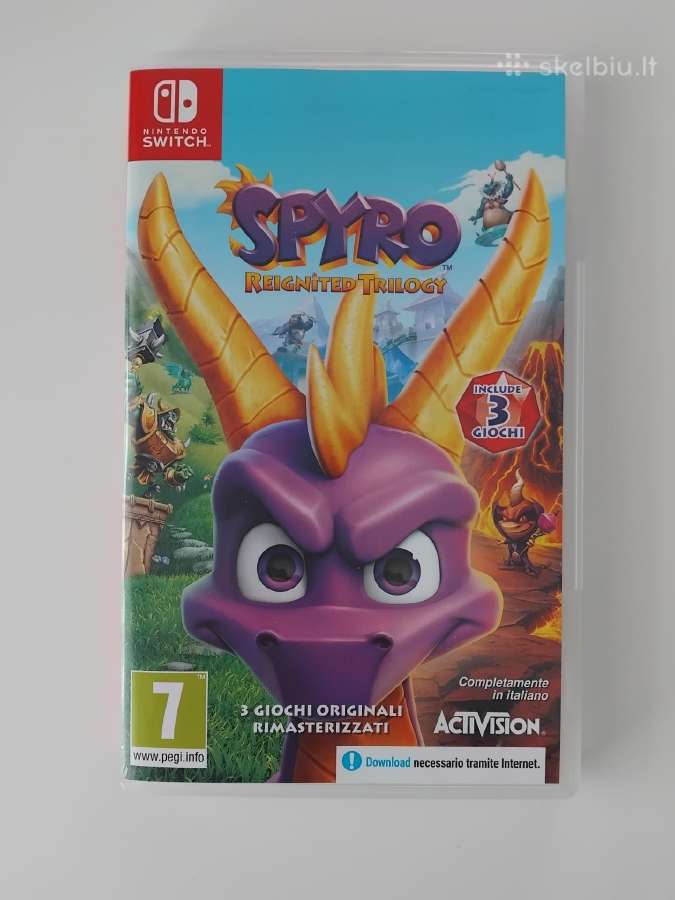 Nintendo Switch Spyro žaidimas