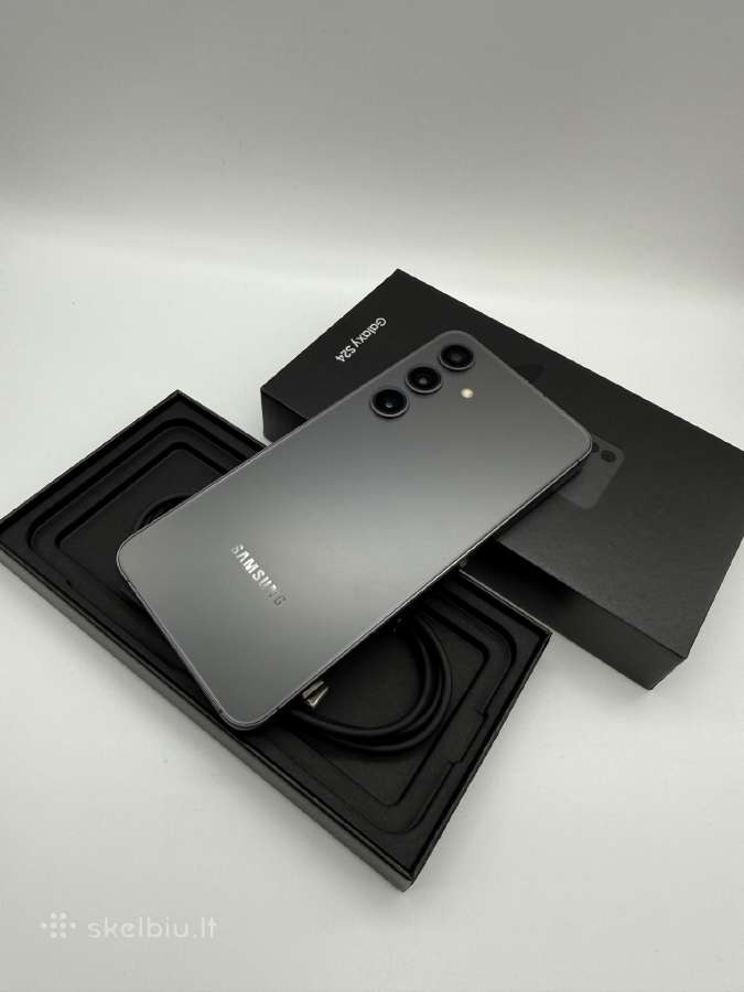 Samsung s24 128gb/8ram 3mėn gar