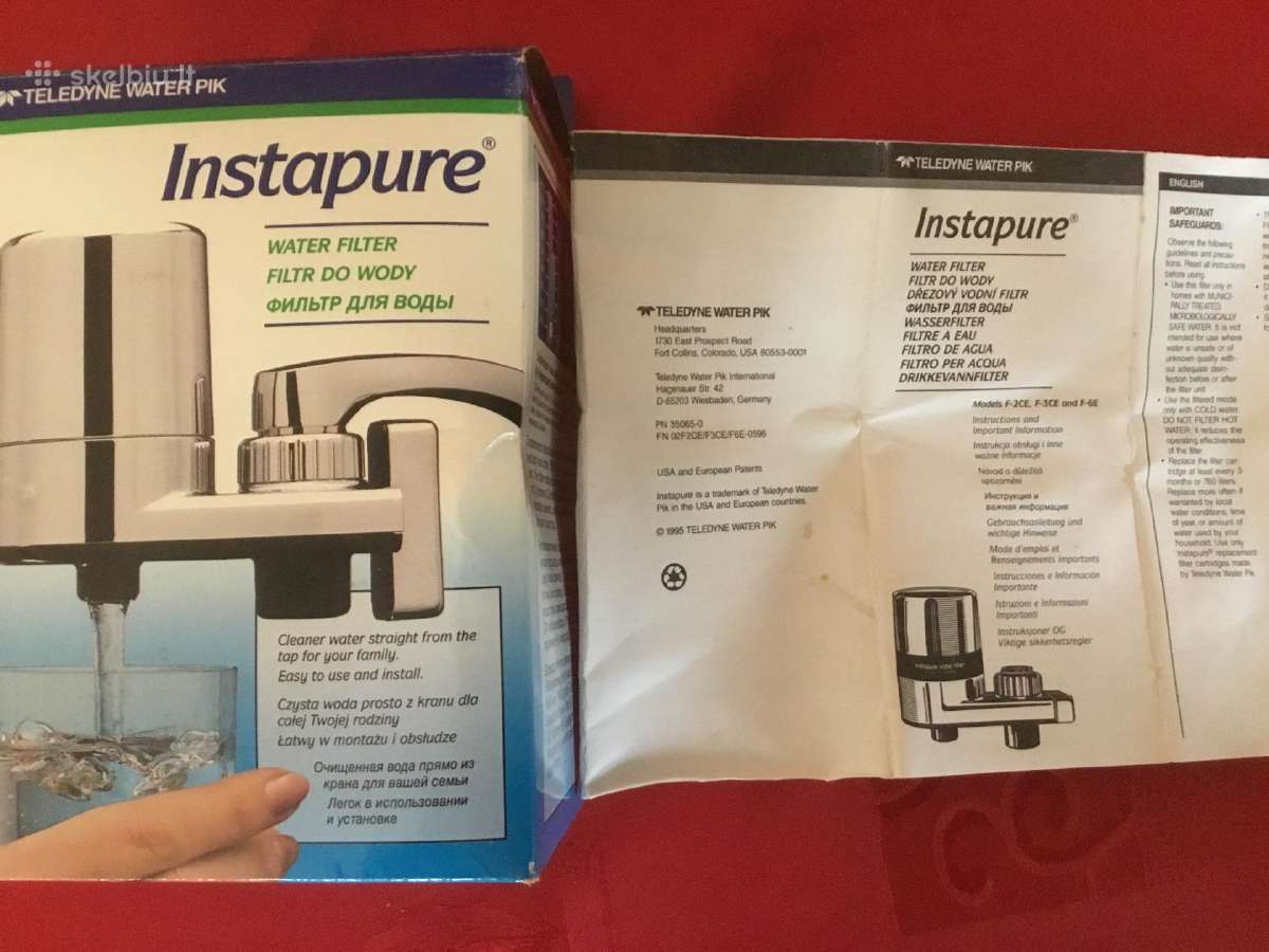 Vandens filtras “Instapure" - nuotraukos Nr. 5