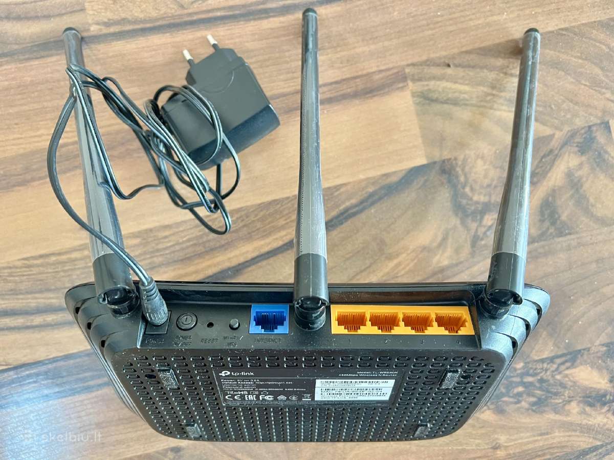 Tp-link Tl-wr940n maršrutizatorius - nuotraukos Nr. 4