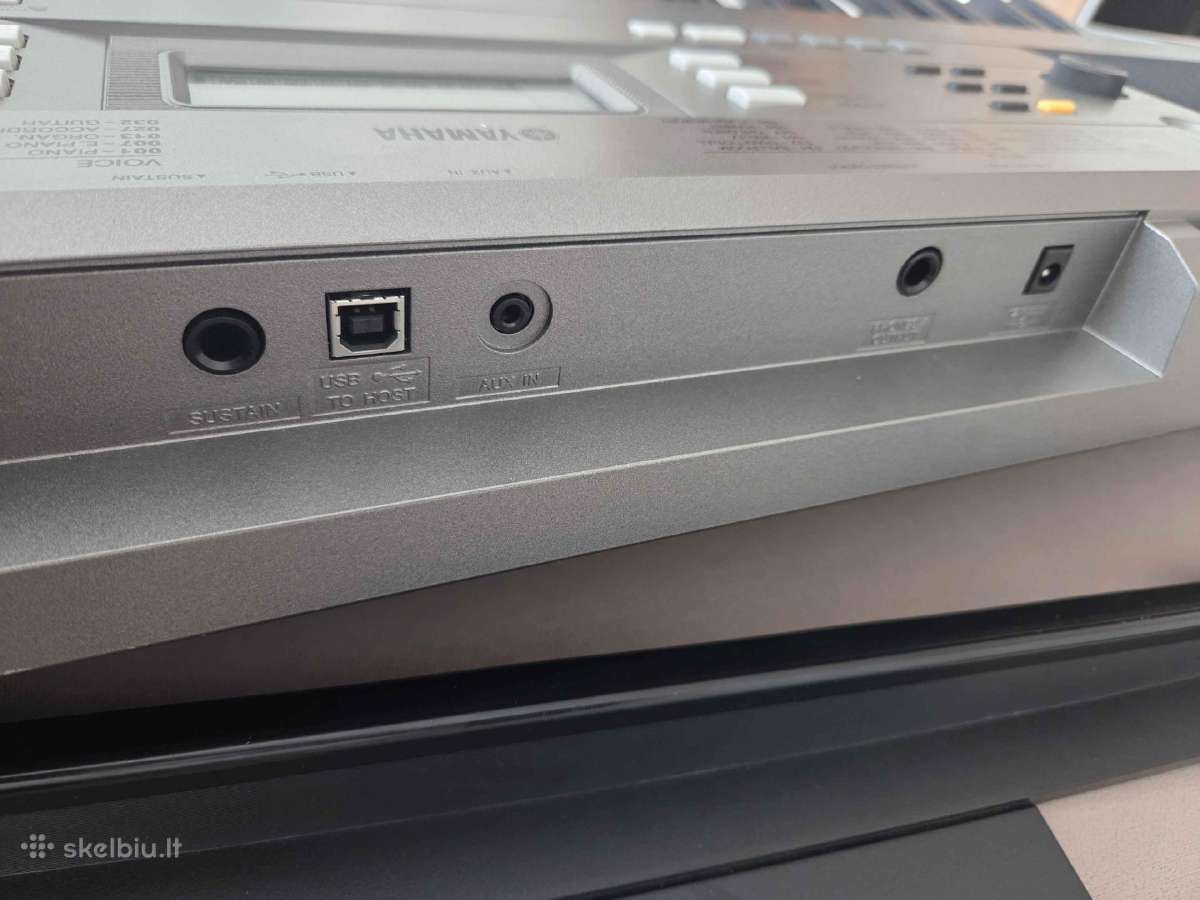 Yamaha Psr-e353 nešiojama klaviatūra - nuotraukos Nr. 5