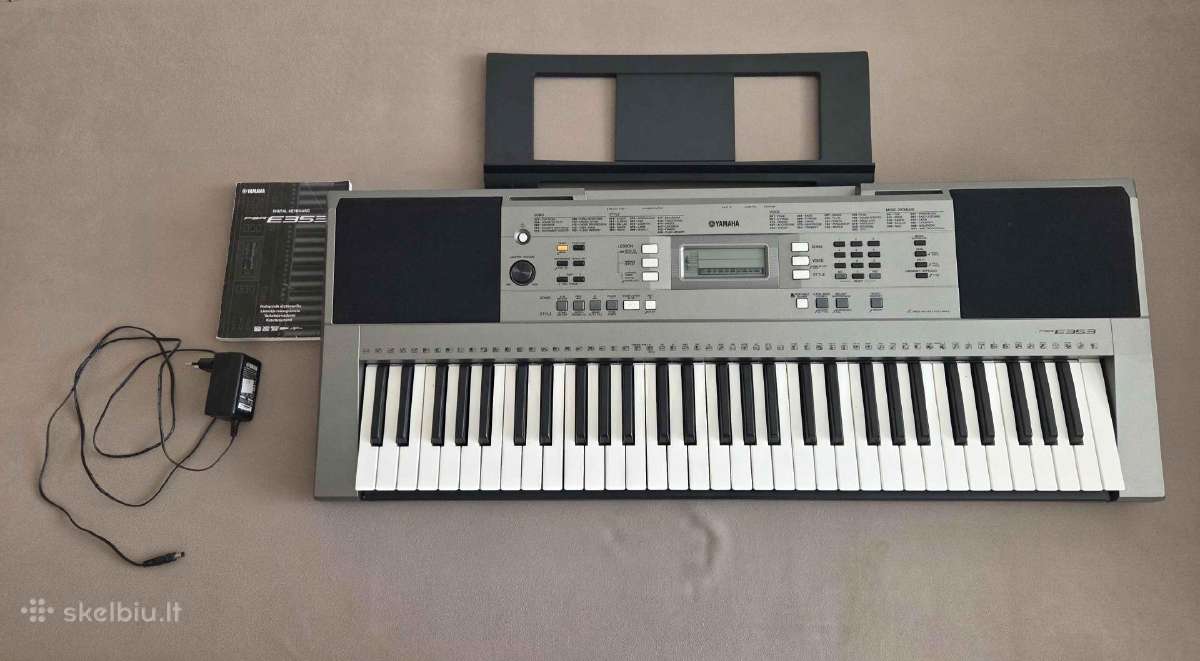 Yamaha Psr-e353 nešiojama klaviatūra