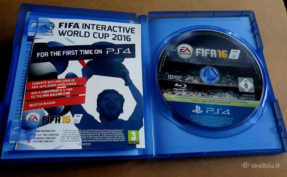 Fifa 16 Playstation 4 - nuotraukos Nr. 2