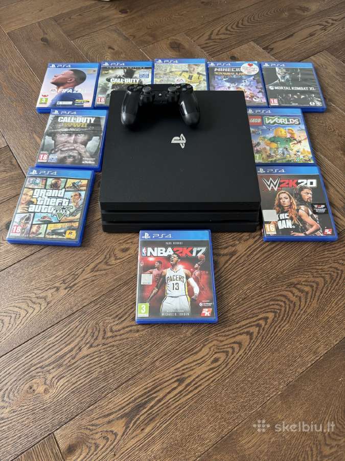Parduodamas prižiūrėtas ,be defektų Ps4 pro 1tb