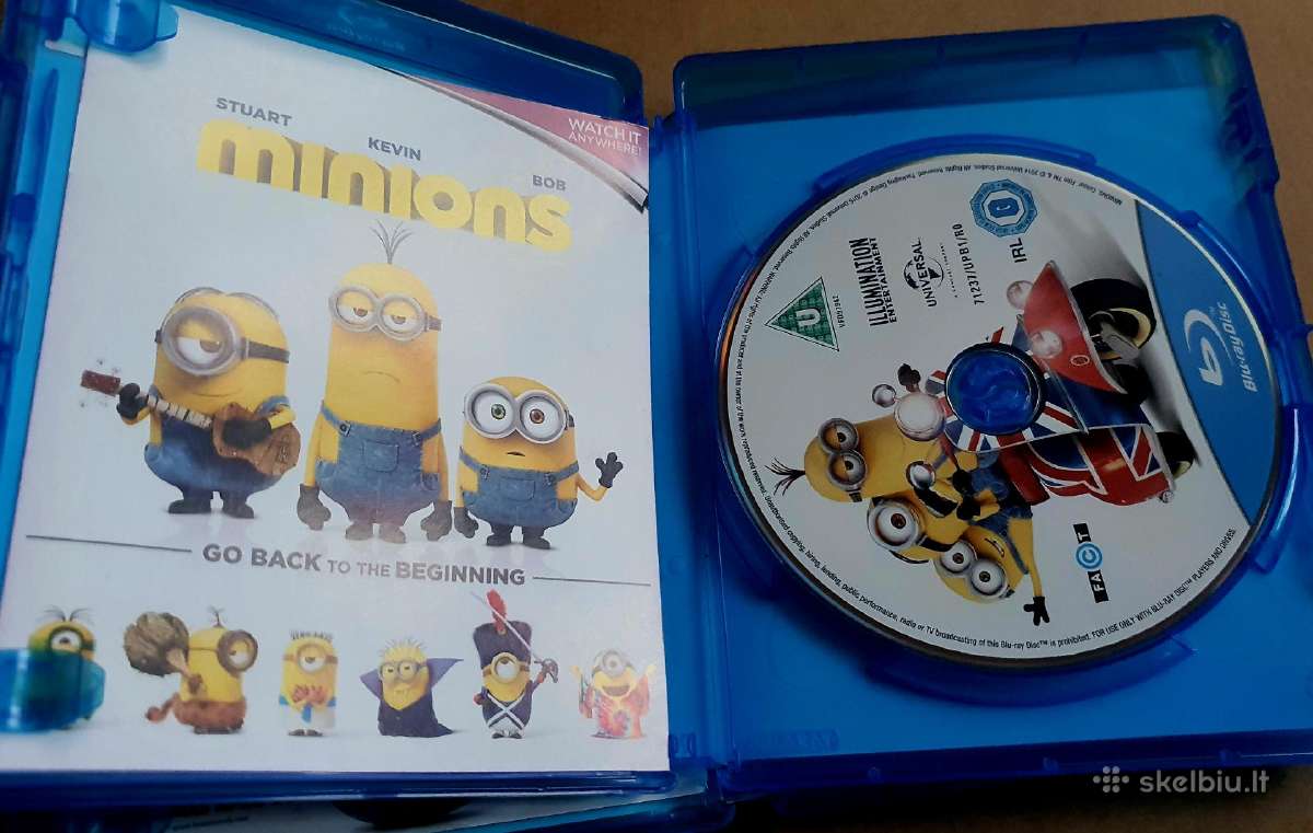 Minions & Despicable Me (Pakalikai) Blu-ray - nuotraukos Nr. 3