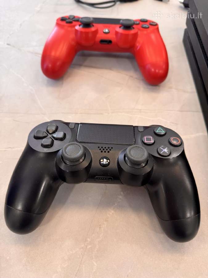 Playstation Ps4 Pro 1tb + žaidimai - nuotraukos Nr. 5