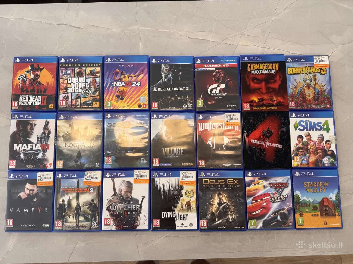 Playstation Ps4 Pro 1tb + žaidimai - nuotraukos Nr. 6