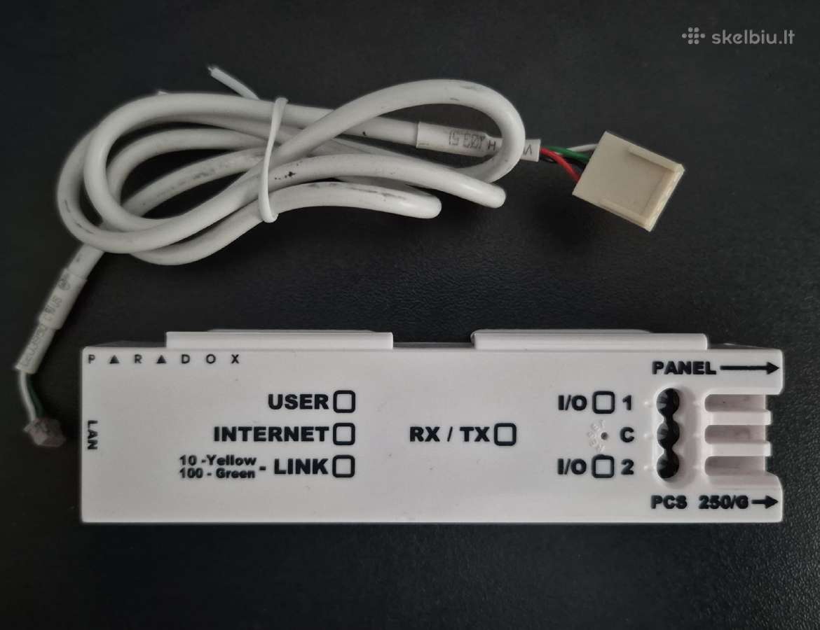 Paradox Ip150 ip modulis interface