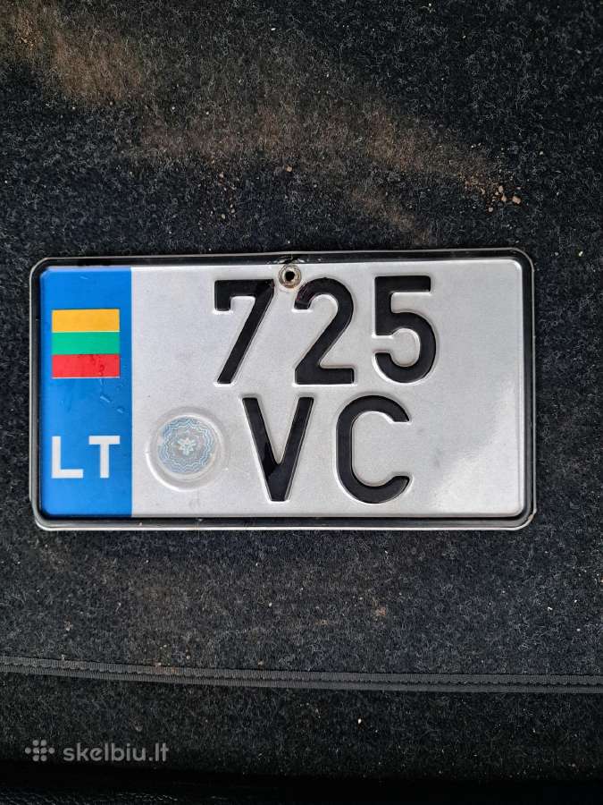 Motociklo numeriai - nuotraukos Nr. 2