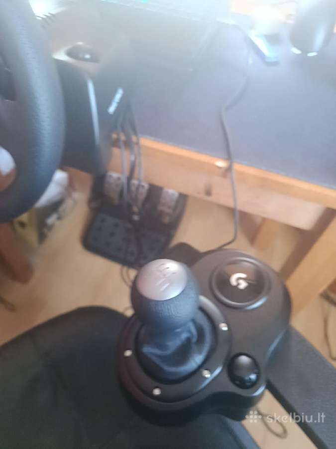 Logitech g923 mažai naudiuotas - nuotraukos Nr. 3