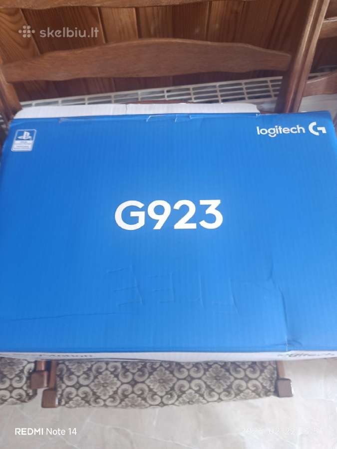 Logitech g923 mažai naudiuotas - nuotraukos Nr. 5