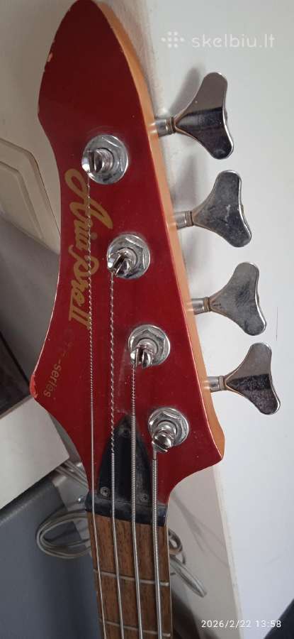 Laney bass kubas ir gitara Aria Pro II - nuotraukos Nr. 12