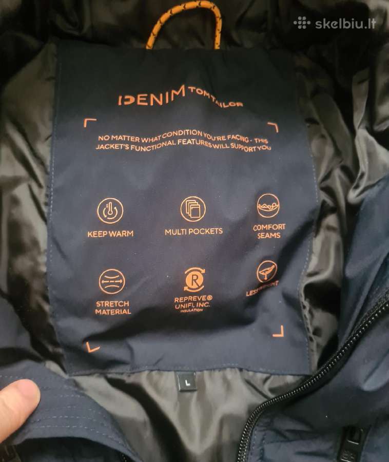 Tom Tailor denim pūkinė striukė - nuotraukos Nr. 2