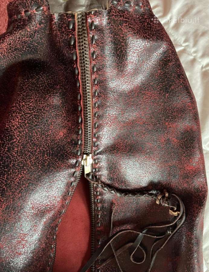Odinė hobo Boho/vintage rankinė. - nuotraukos Nr. 6