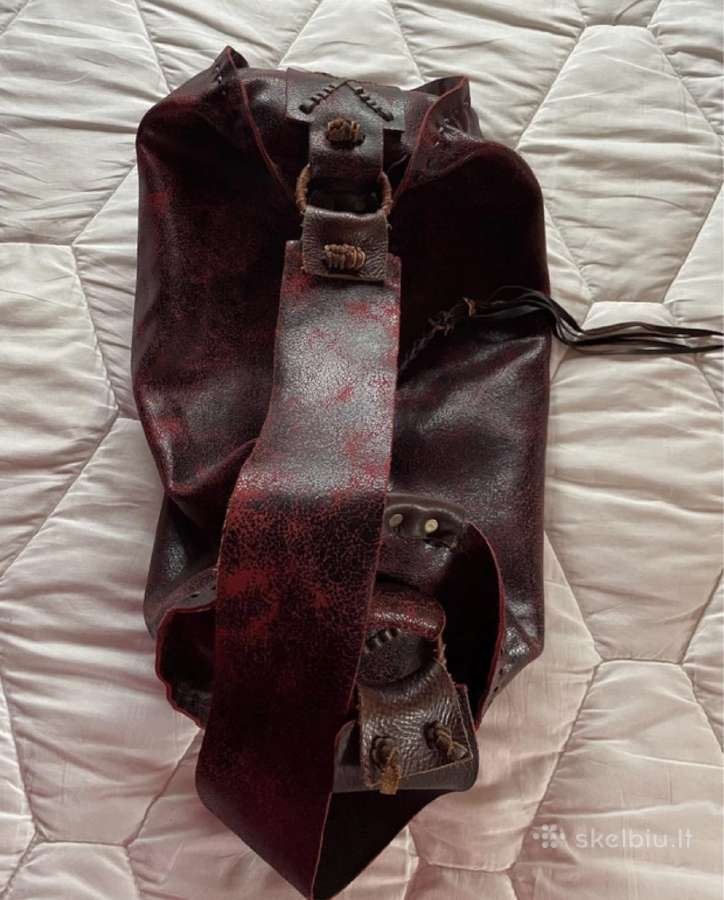 Odinė hobo Boho/vintage rankinė. - nuotraukos Nr. 11