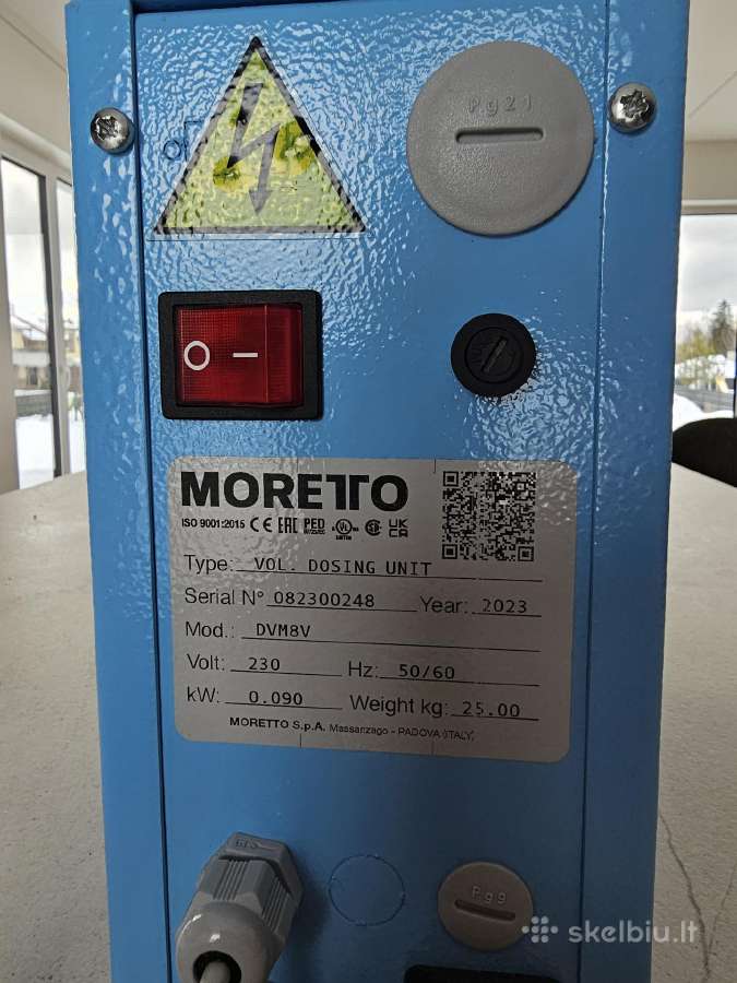 Moretto Dvm8v Volumetrinis Dozatorius (2023 m.) - nuotraukos Nr. 9