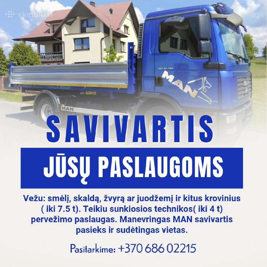 Ekskavatorius ir savivarčio paslaugos Suvalkijoje - nuotraukos Nr. 4