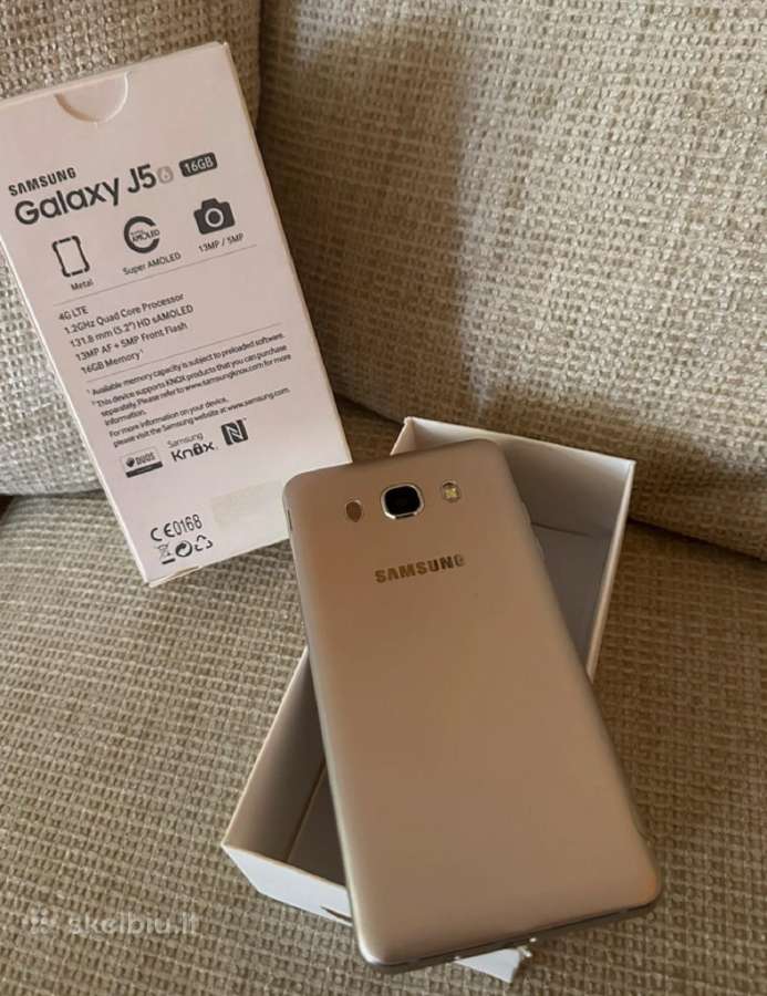 Samsung Galaxy J5 16gb - nuotraukos Nr. 2