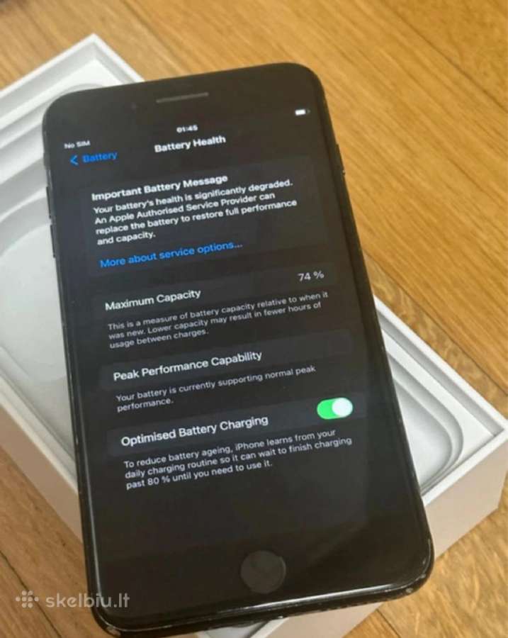 iPhone 7 Plus, 256gb - nuotraukos Nr. 3