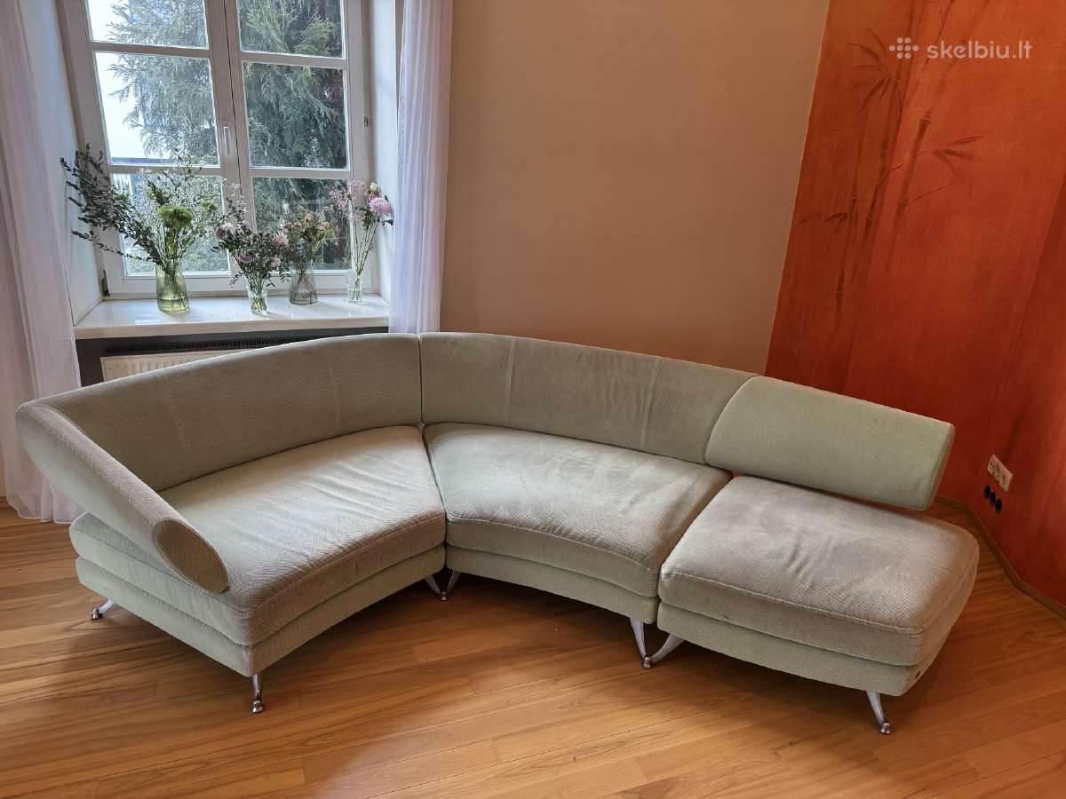 Kampinė Sofa Rolf Benz - nuotraukos Nr. 2