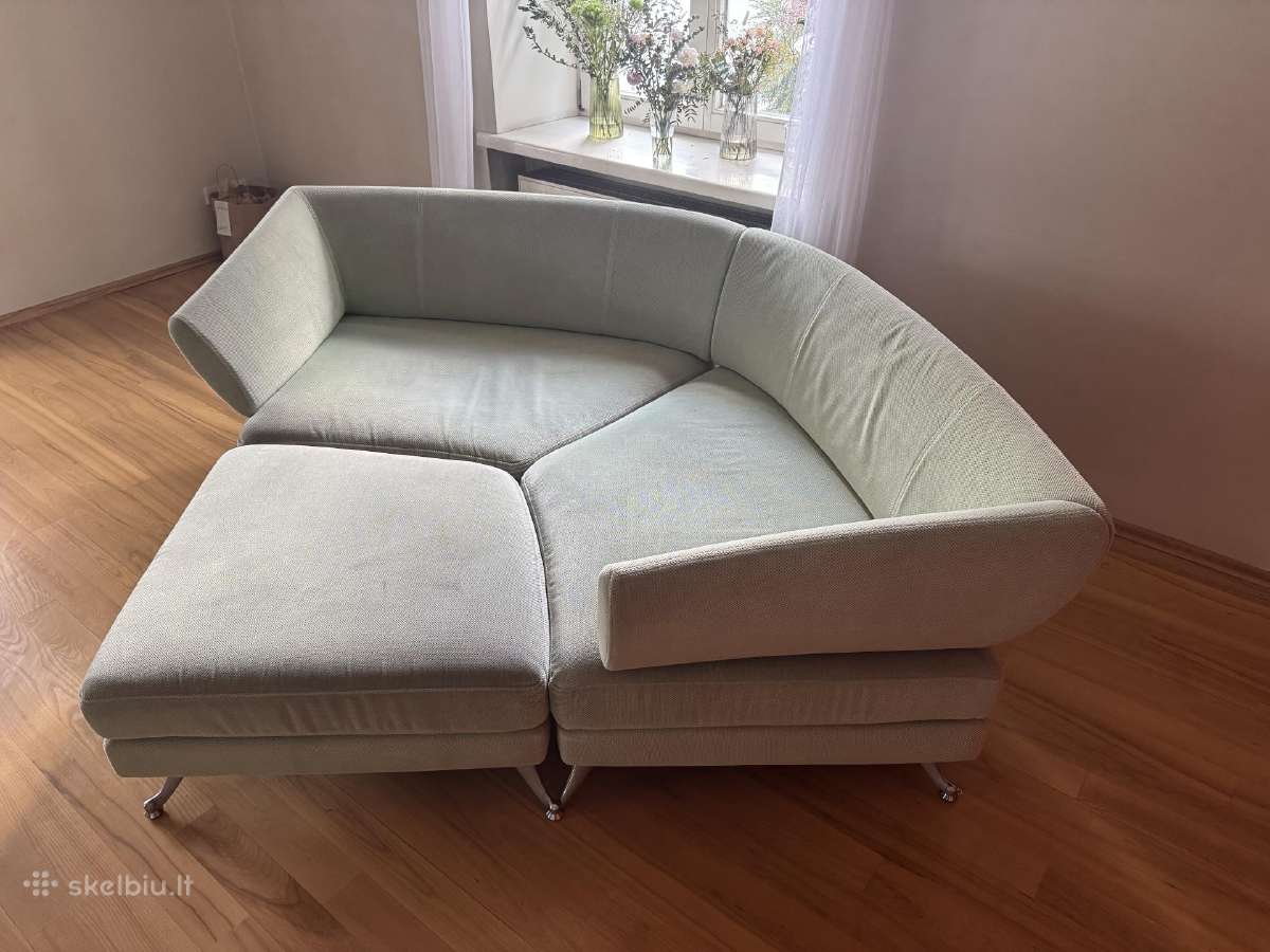 Kampinė Sofa Rolf Benz - nuotraukos Nr. 12