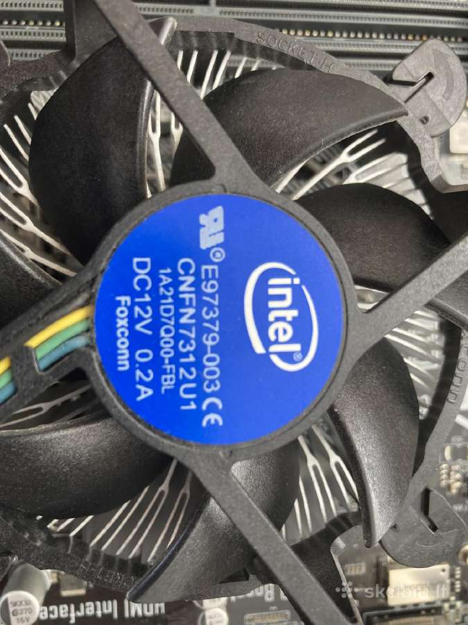Asus H110m-d motininė plokštė - nuotraukos Nr. 3
