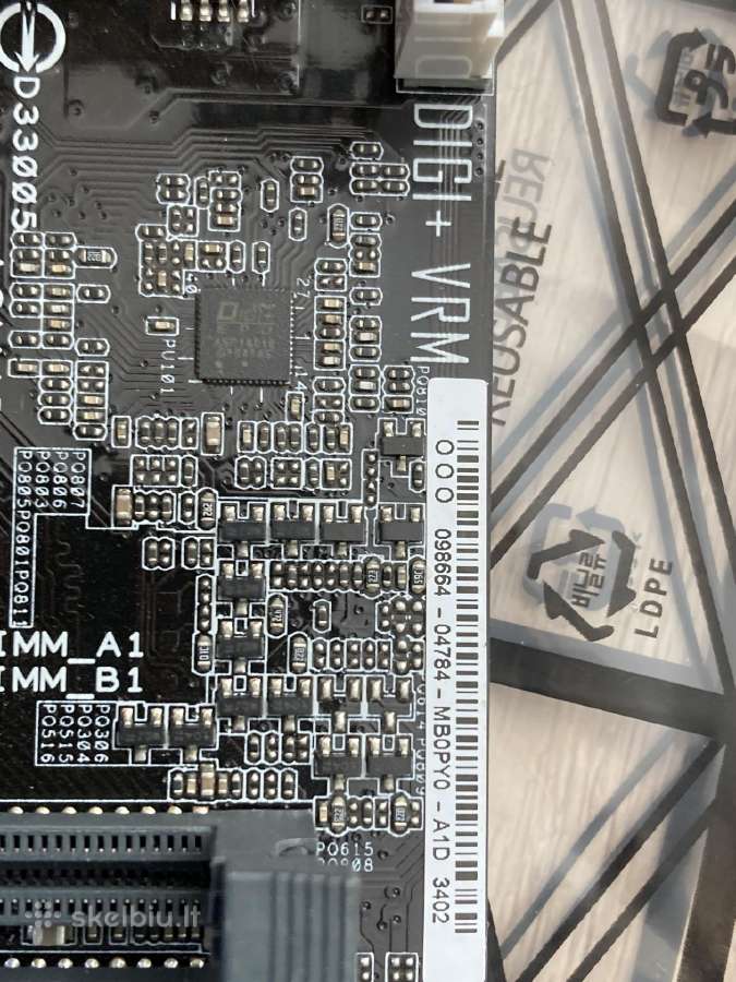 Asus H110m-d motininė plokštė - nuotraukos Nr. 4