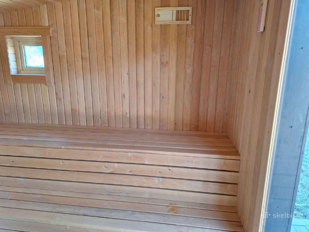 Modulinė karkasinė pirtis 3x6m 18m2 nusikėlimui - nuotraukos Nr. 8