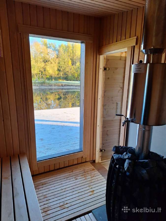 Modulinė karkasinė pirtis 3x6m 18m2 nusikėlimui - nuotraukos Nr. 9