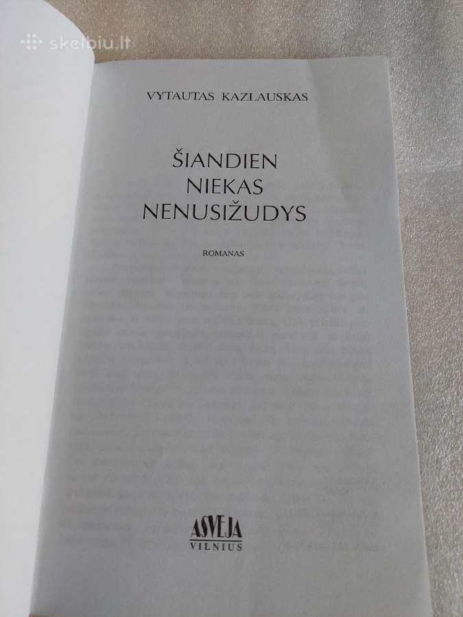 Šiandien niekas nenusižudys - nuotraukos Nr. 2