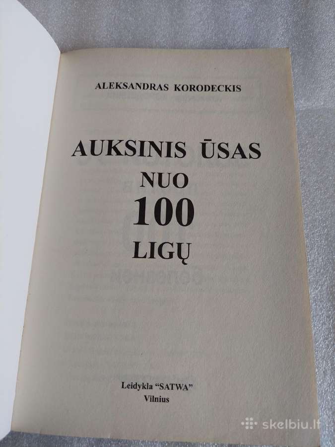 Auksinis ūsas nuo 100 ligų - nuotraukos Nr. 2