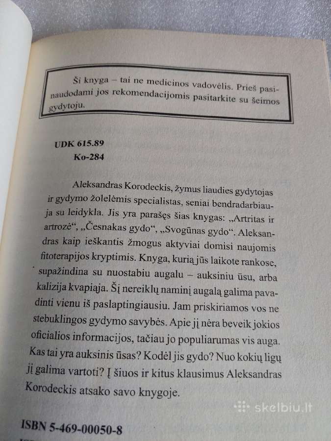 Auksinis ūsas nuo 100 ligų - nuotraukos Nr. 3