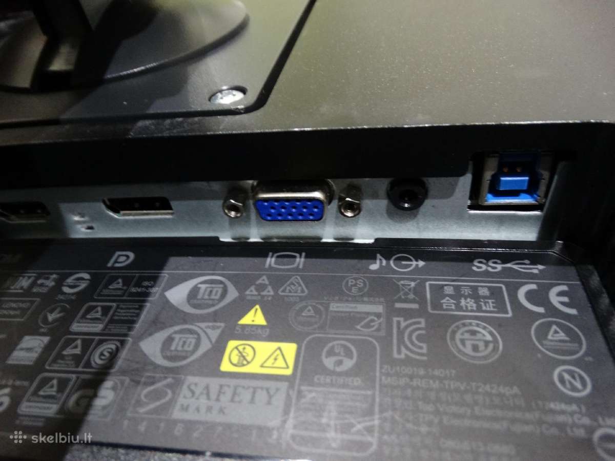 Monitorius Lenovo Thinkvision - nuotraukos Nr. 4