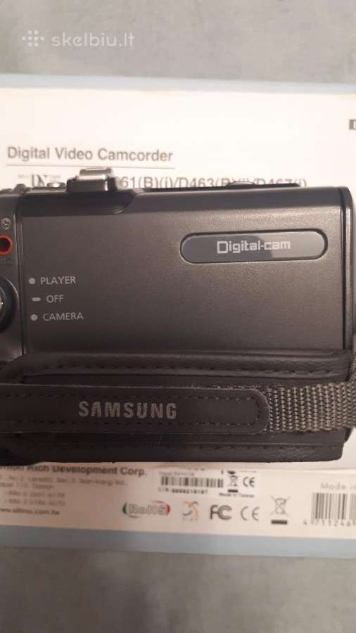 Kamera samsung Vp-d461 - nuotraukos Nr. 4