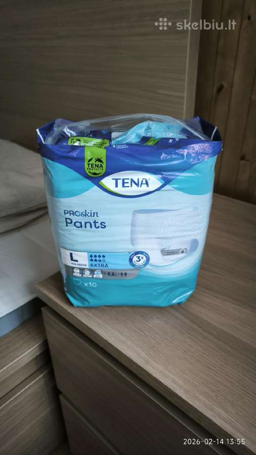 Sauskelnės Tena Extra L (100-135 cm) po 10 vnt.