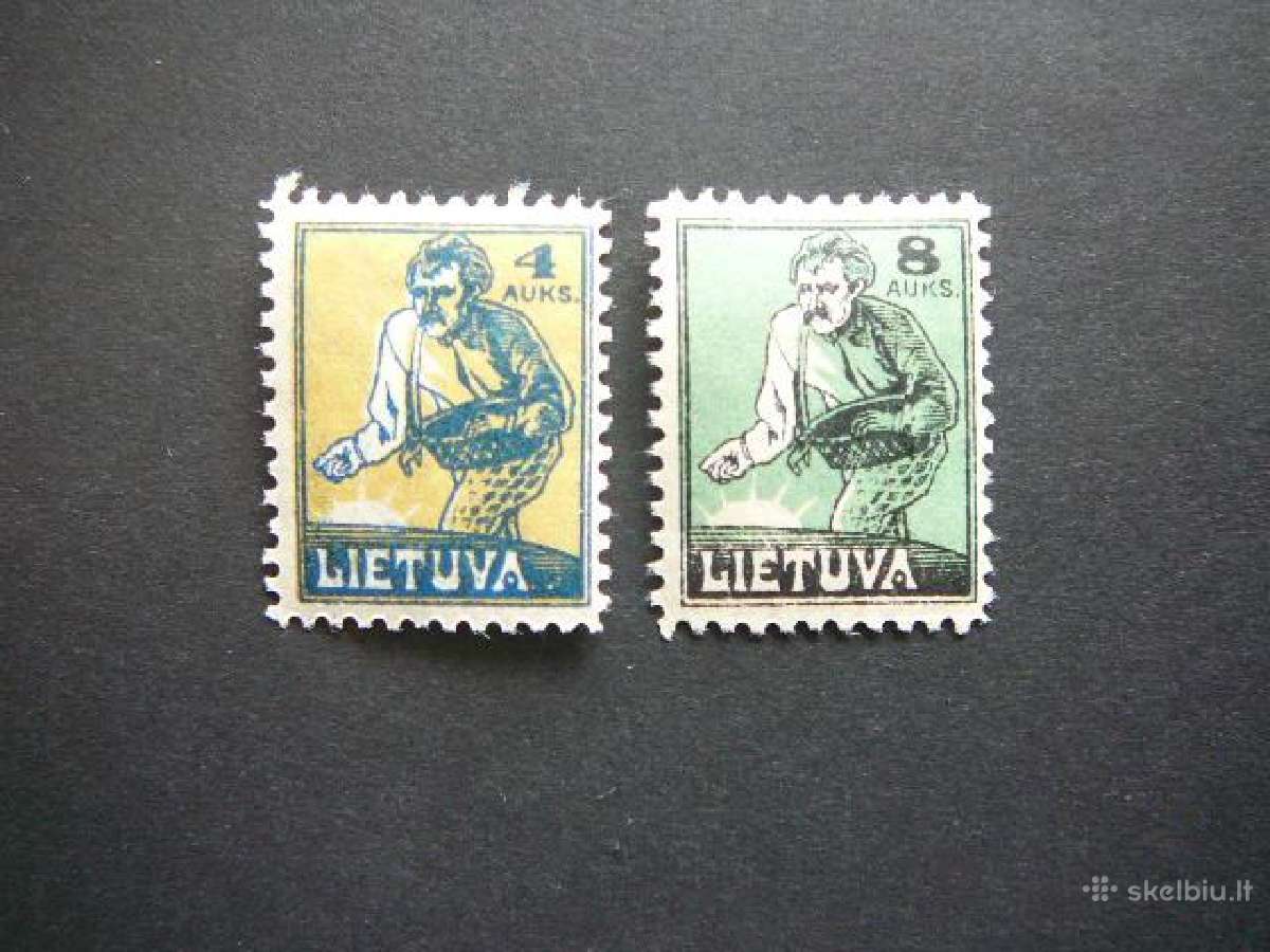 Lietuva 1922 Sejejas Mlh lit124/5sp