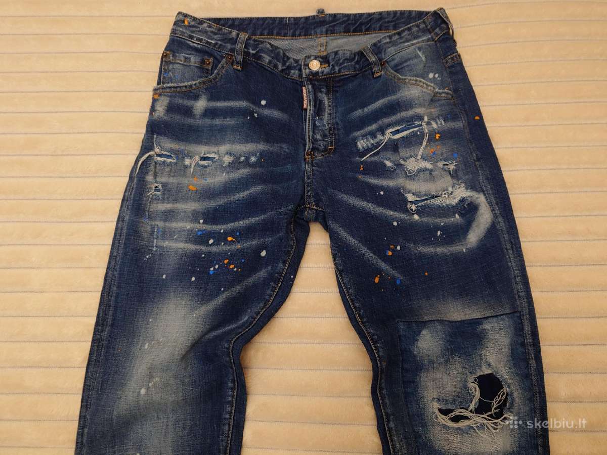 Vyriški originalus džinsai Dsquared2. - nuotraukos Nr. 4