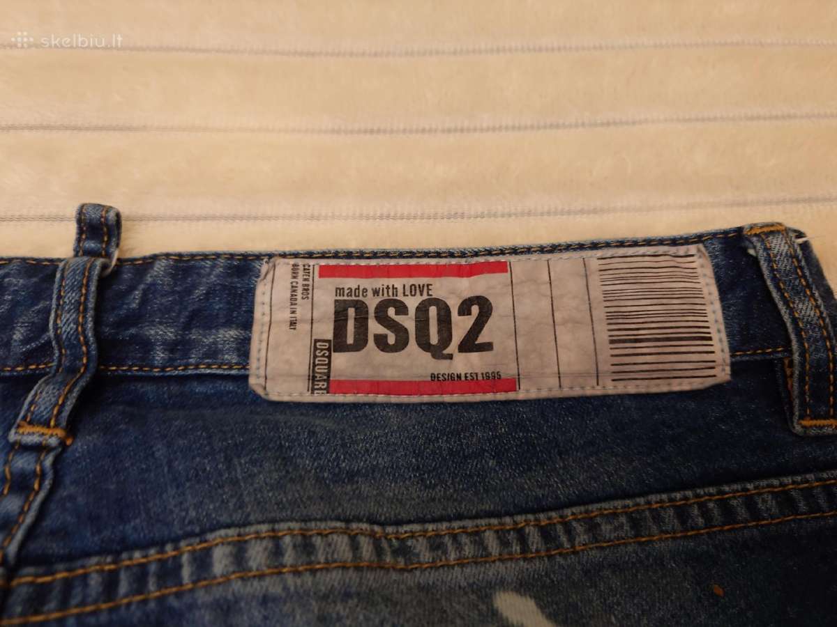 Vyriški originalus džinsai Dsquared2. - nuotraukos Nr. 6
