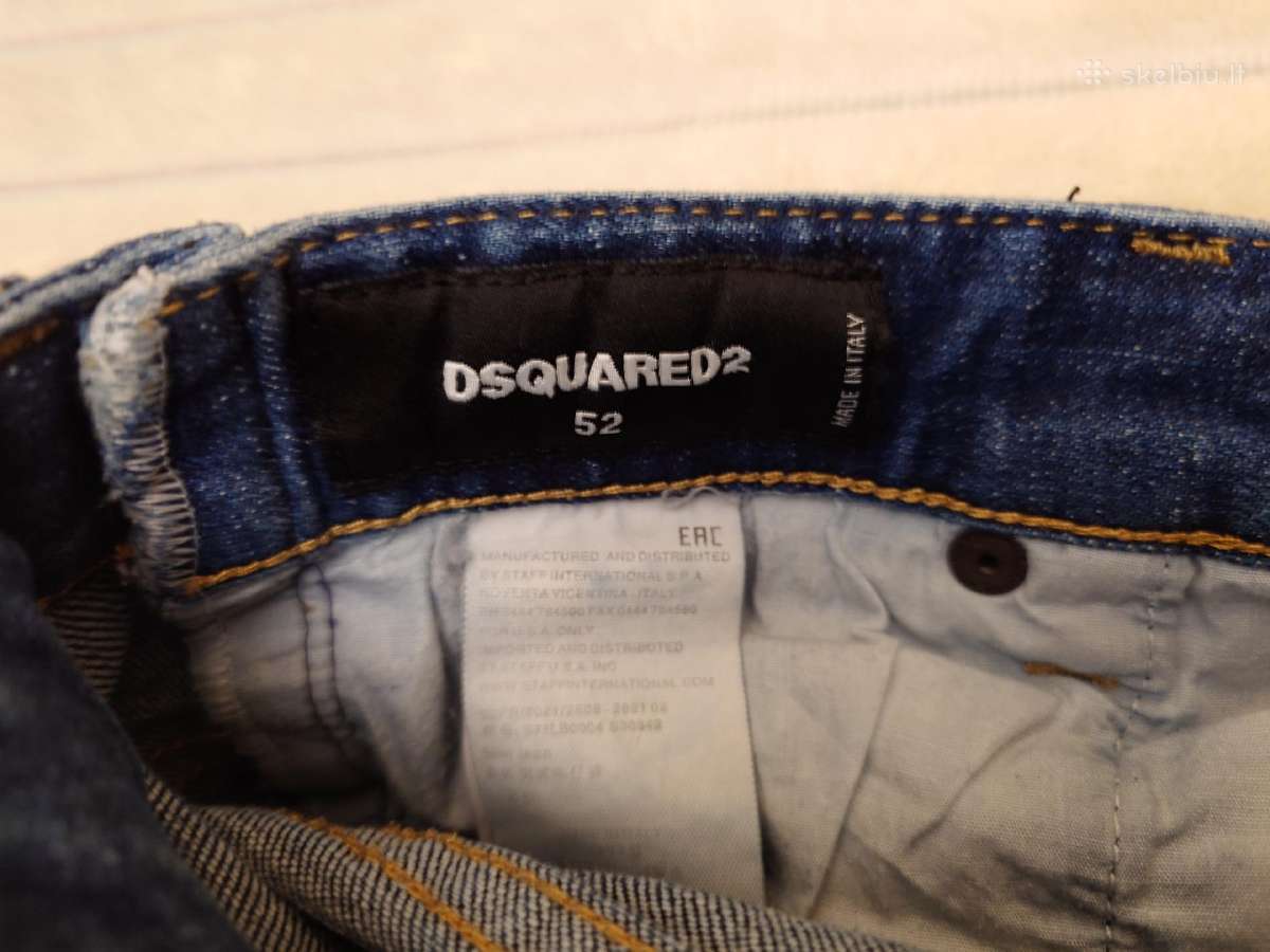 Vyriški originalus džinsai Dsquared2. - nuotraukos Nr. 7