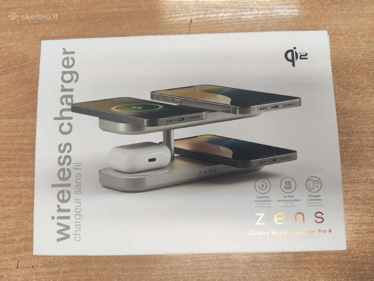 Zens quattro wireless charger Pro 4