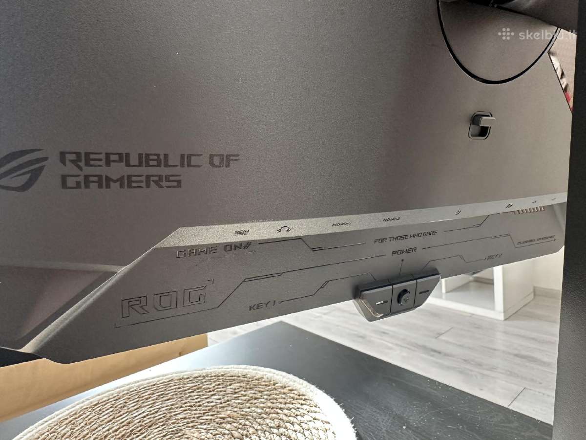 Asus rog swift Oled 1440p 27 240hz 0.03ms - nuotraukos Nr. 3